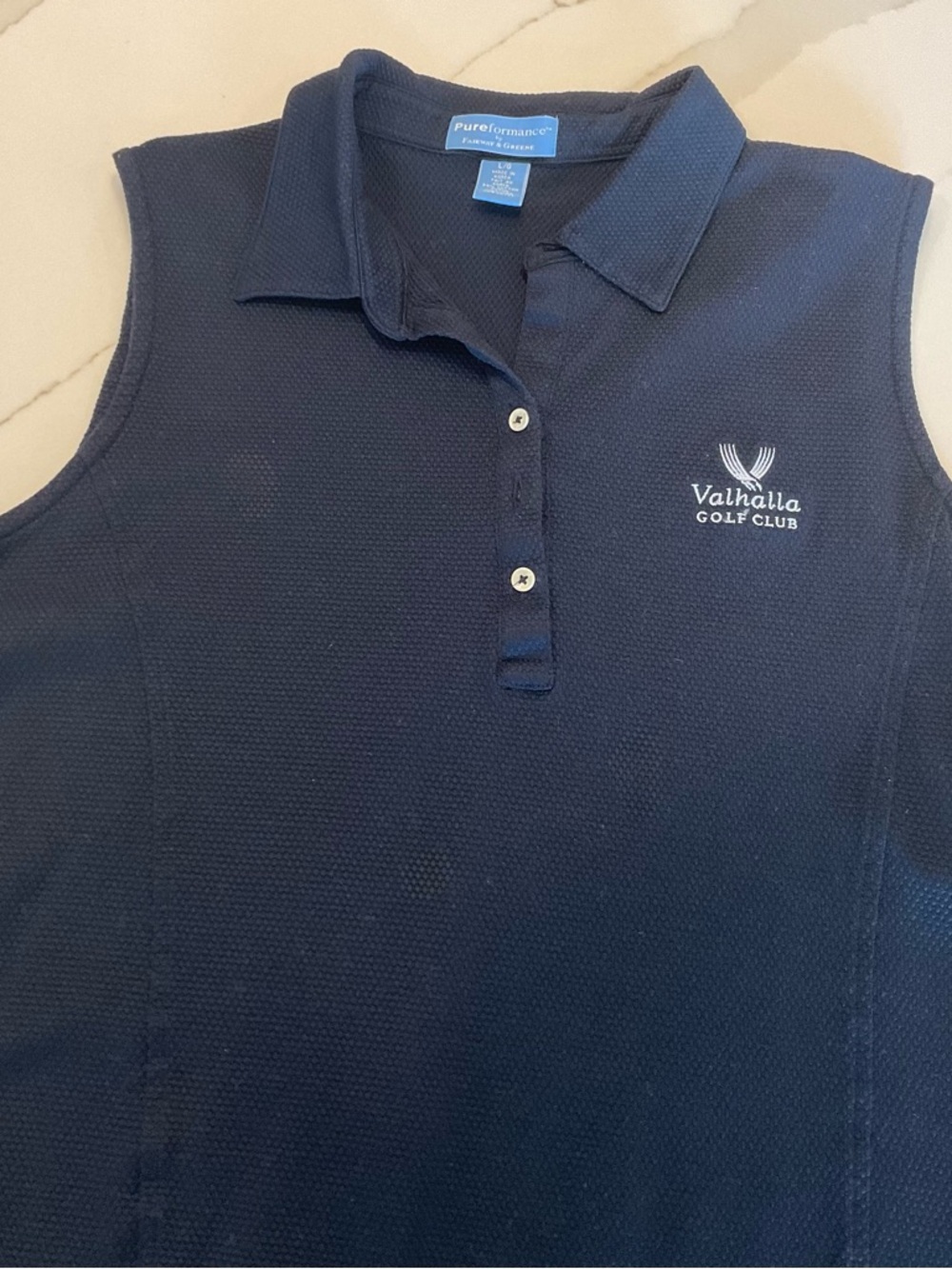 FAIRWAY & GREENE Women’s Valhalla Golf Club Sleeveless Polo